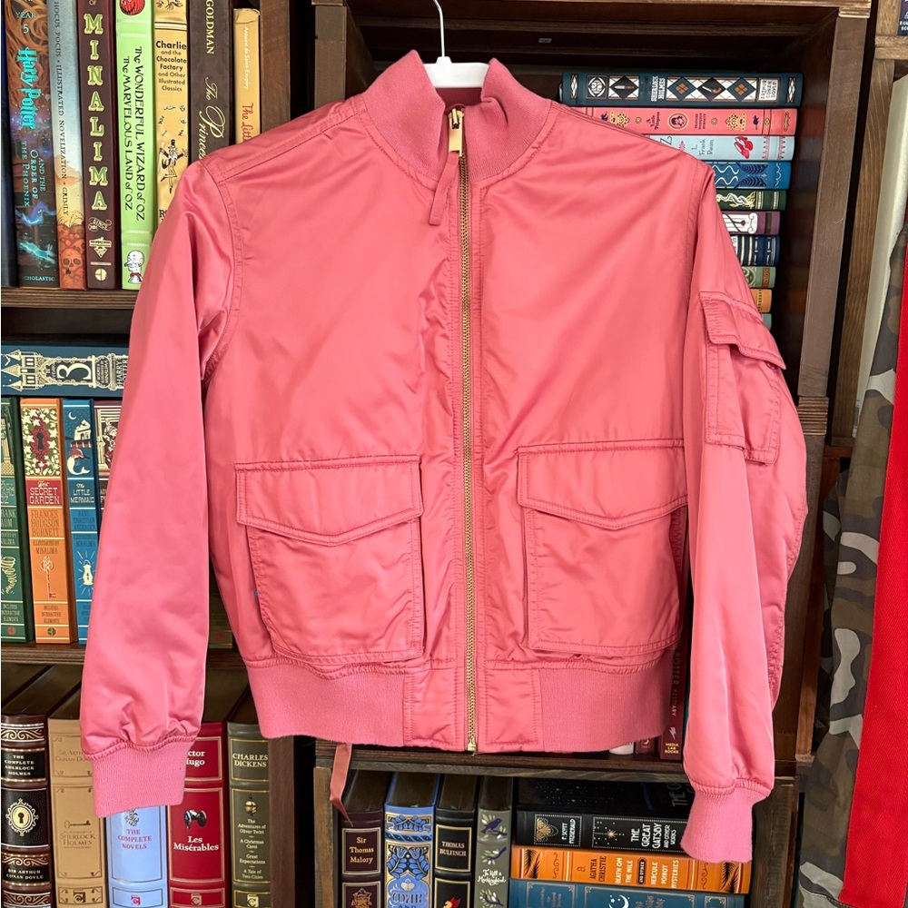 GAP Pink Bomber Jacket